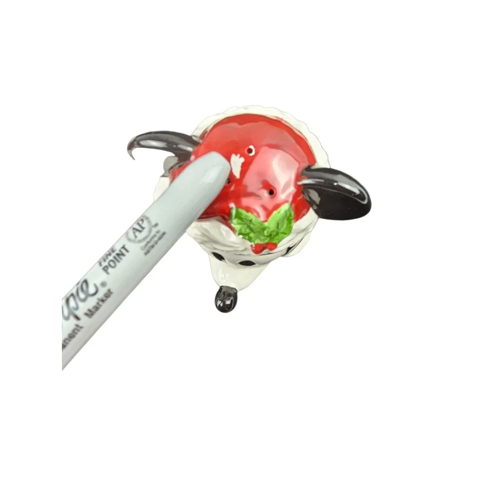 Disney Mickey Mouse Christmas Salt &‎ Pepper Shakers Enesco Holiday Decor